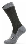 Sealskinz Raynham Black/Dark Grey Marl