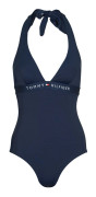 Baddräkt Tommy Hilfiger HALTER ONE PIECE (EXT SIZES)