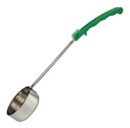 Food Grade Stainless Steel Pizza Sauce Serving Spoon Green