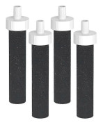 Ersättning kompatibel med vattenfilter, vattenflaskfilter BB06 hård sida, vattenflaskfilter i rostfritt stål, 4-pack