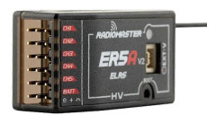 Radiomaster ER5A V2 2.4GHz 5CH ELRS PWM Mottagare för MT12 Pocket Boxer TX16S Zorro ELRS Radiosändare