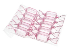 10 st Kreativa godisförpackningslådor Material Akryl Godisform Rosa