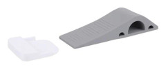 2 st Duschdraperiklämmor - Vindtäta Stänkskydd Draperiklämmor Badrumsviktklämma Säkerställer Duschdraperiets Stabilitet