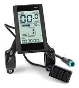 Protokoll 2 Elcykel Cykel Display 24v 36v 48v Lcd S830 Display Med USB Vattentät Anslutning