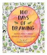 100 Days of Drawing (Guided Sketchbook): Sketch, Paint, and Doodle Towards (häftad, eng)