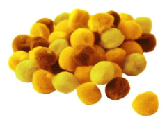 15 mm gula gradientpomponger x 45