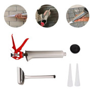 Cementväggssömningspistol, Ergonomiskt handtag, Rostfritt stål, Mångsidig för fogning