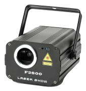 Laserstege ljus, RGB fullfärg, högprecisionsskanning,F2800, EU