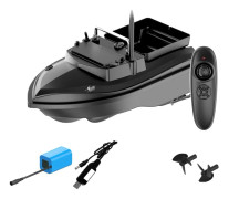 Fjärrstyrd Bait Boat, Dubbelmotorprestanda, 500m Kontrollområde,12 000 mAh