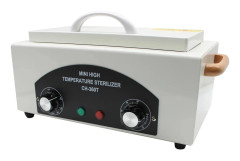Hettluftsterilisator, 300W effekt, upp till 220°C temperatur,Svart-Silver