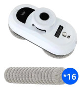 Fönsterputsrobot, Smarta säkerhetsfunktioner, Effektiv prestanda,VIT, EU, Ja