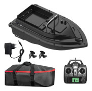 Fjärrstyrd Fiskebåtsbete, 400-500 Meter Räckvidd, 4,4 lb Lastkapacitet,Svart 10000mAh
