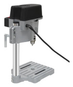 Mini elektrisk bänkborrmaskin, justerbar hastighet 1800-12000 RPM, kompakt design,Silver