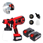 Elektrisk Sprutpistol, 200W Effekt, 900ml Kapacitet,Eu plugg, 2 Batteri