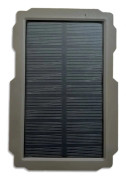 Trail Game Camera Solpanel, 3000mAh Kapacitet, 360° Rotationsfäste,Tan EU-kontakt
