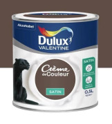Färgkräm i Wengé - DULUX VALENTINE - Enskikt - Satin - Inomhus