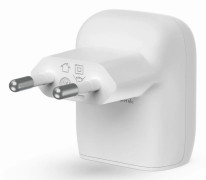 Belkin BoostCharge - Strömadapter - PPS-teknik - 20 Watt - 3 A - Strömmatning 3.1 (24 pin USB-C) - vit