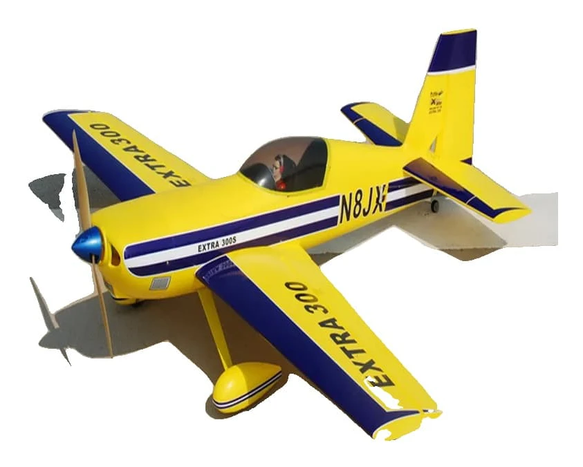 RC-akrobatisk flygplan, 1200 mm vingbredd, nybörjarvänlig design,KIT