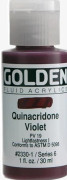 Golden : Flytande akrylfärg : 30ml (1oz) : Quinakridonlila