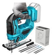 Batteridriven sticksåg, 1500 RPM tomgångshastighet, borstlös motor,Inget batteri, Eu
