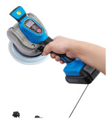 Trådlös kakel vibrationsutjämningsmaskin, 12 justerbara hastighetsinställningar, digital display, hög adsorptionskraft.