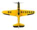 RC-flygplan, 402 mm vingbredd, 12-15 min flygtid,Gul