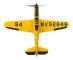 RC-flygplan, 402 mm vingbredd, 12-15 min flygtid,Gul