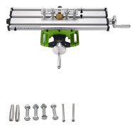 Mini Precision Fräsmaskin Arbetsbord, Mått 330MM x 95MM, Justerbara Klämmor,BG6300