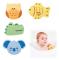 4 st Babybadsvampar, Barnbadsvamp, Barnbadsvamp, Babyduschsvamp, Barnduschsvamp, Konjacsvamp för badet
