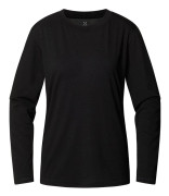 Haglöfs Kaise Wool LS Tee Women True Black