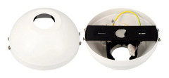 Ceiling rose EDM 33809 Reservdel Aluminium Vit