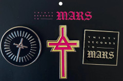 30 Seconds To Mars Badge Pack Band Logos Official Enamel Lapel Set One Size
