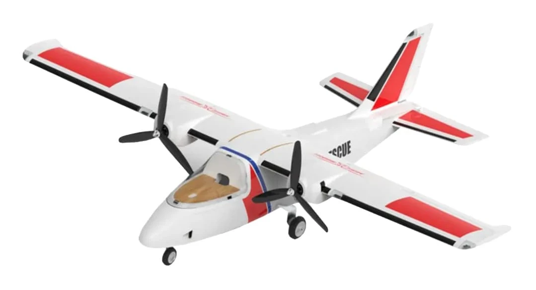 RC FlygplansKIT, Tvåmotorig Konfiguration, 1200mm Vingspann,RC Flygplanssats