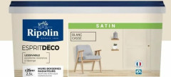 RIPOLIN All Pieces Wall Paint - Off White Satin, 2.5L