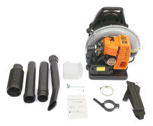 Ryggsäck Blåsmaskin, 2,7 kW Effekt, 6800 r/min Hastighet,svart