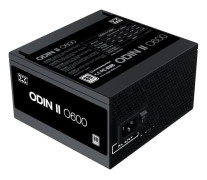 PC-nätaggregat - XIGMATEK - Odin II O600 - 600W - 80Plus - Icke-modulär - 120mm fläkt - Svart