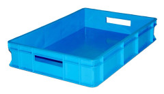 PLASTBEHÅLLARE 600x400x110 BLÅ