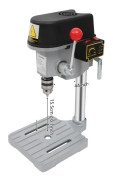 340W Rotationspelarborr, Justerbar hastighet 1800-12000 RPM, Hållbar gjutjärnsbas,340W