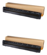 LED Scenljus Bar, 150W Effekt, 8x12W RGBW 4IN1,2ST LED-BAR, Eu plugg