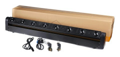 LED Scenljus Bar, 150W Effekt, 8x12W RGBW 4IN1,Eu plugg, 1ST LED-BAR