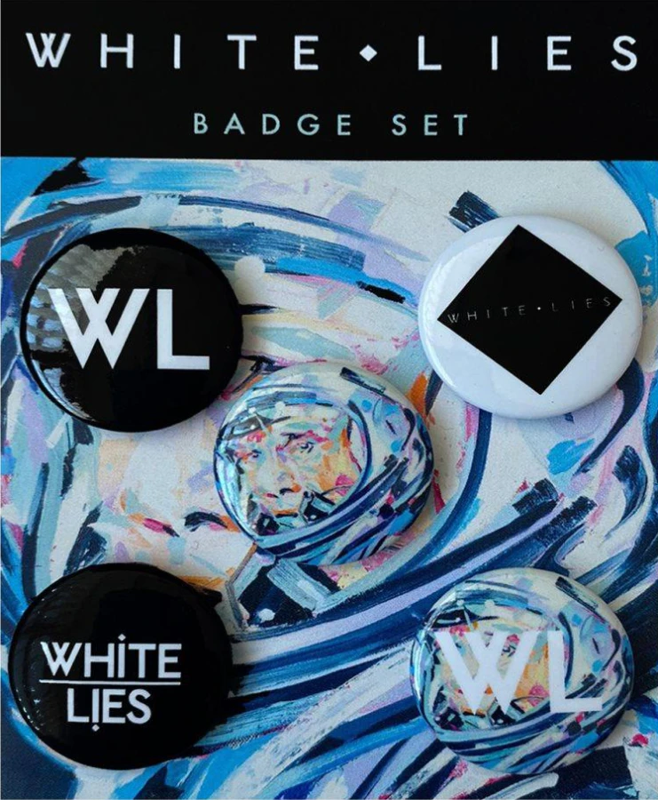 White Lies Band Logos Night Light 5 Pack Badge Pack One Size