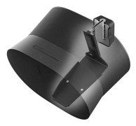 Vogel's SWM 4131 Mounting Kit - for Speaker(s) - Black - Max 4.5 kg - recommended for