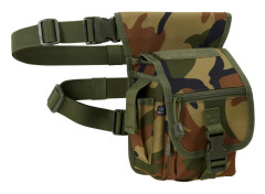 Brandit MOLLE Side Kick höftväska Brun, Grön