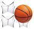 Akryl Basketboll Displayställ, Klara Fotbollshållare För Display, Geometrisk Design Halkfritt Displayställ för Sportbollsamling, Robust