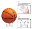 Akryl Basketboll Displayställ, Klara Fotbollshållare För Display, Geometrisk Design Halkfritt Displayställ för Sportbollsamling, Robust