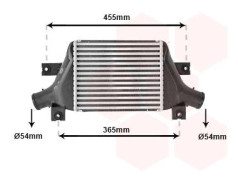 Intercooler VAN WEZEL 09014701