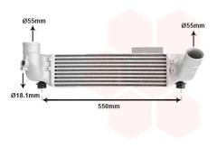 Intercooler VAN WEZEL 83004209