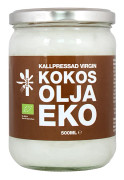 Kallpressad Virgin Kokosolja EKO 500 ml