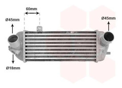 Intercooler VAN WEZEL 83014700