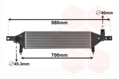VAN WEZEL 33004409 Intercooler